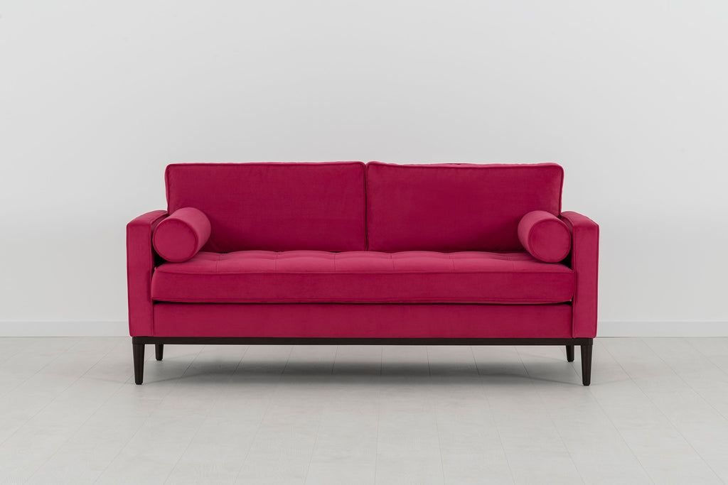 Swyft Model 02 2 Seater Sofa - Peony Velvet 