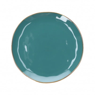 Brightly Coloured Ceramic Platter Teal
