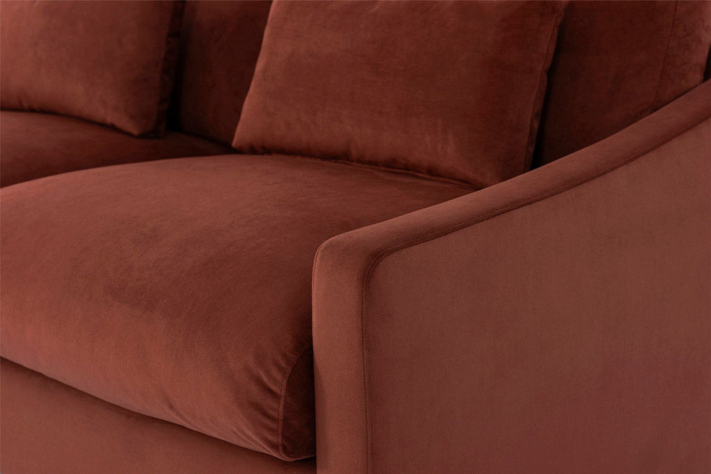Swyft Model 07 2 Seater Sofa - Brick Velvet
