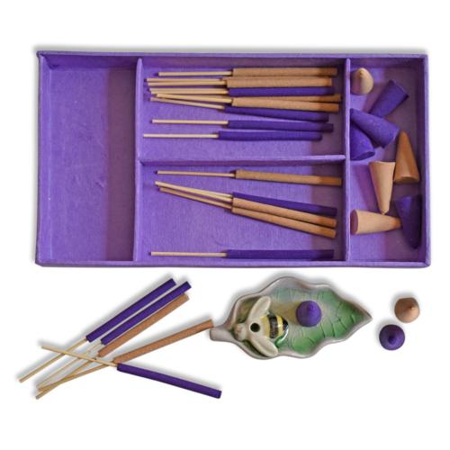 Lavender Incense Gift Set