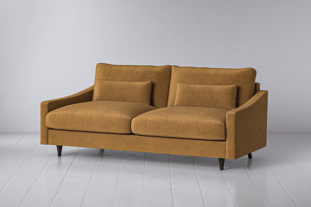 Caramel Swyft Model 07 3 Seater Sofa