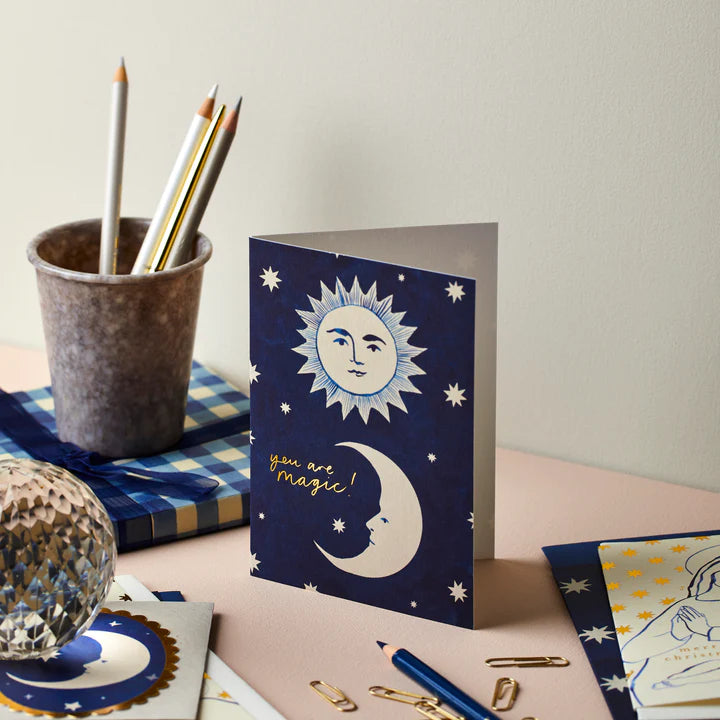 'You Are Magic!' Moon & Sun Card