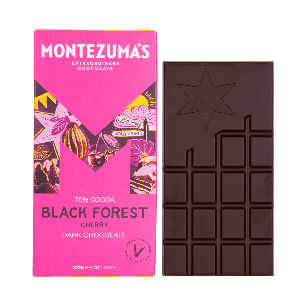 Black Forest Vegan Friendly Dark Chocolate Bar