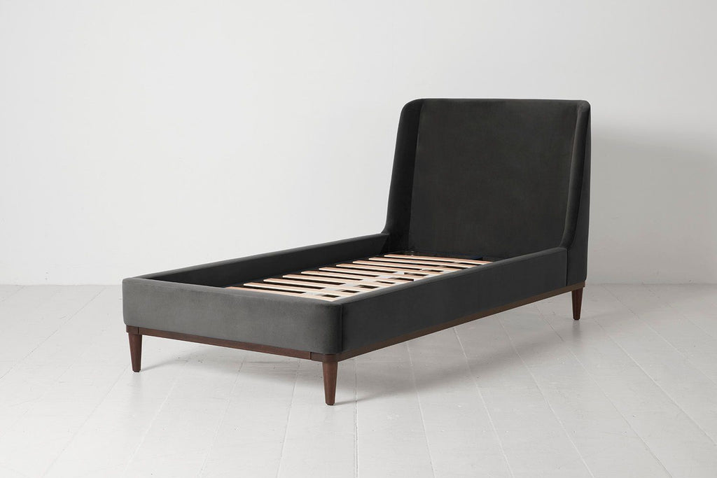 Swyft Bed 02 Single - Charcoal Linen
