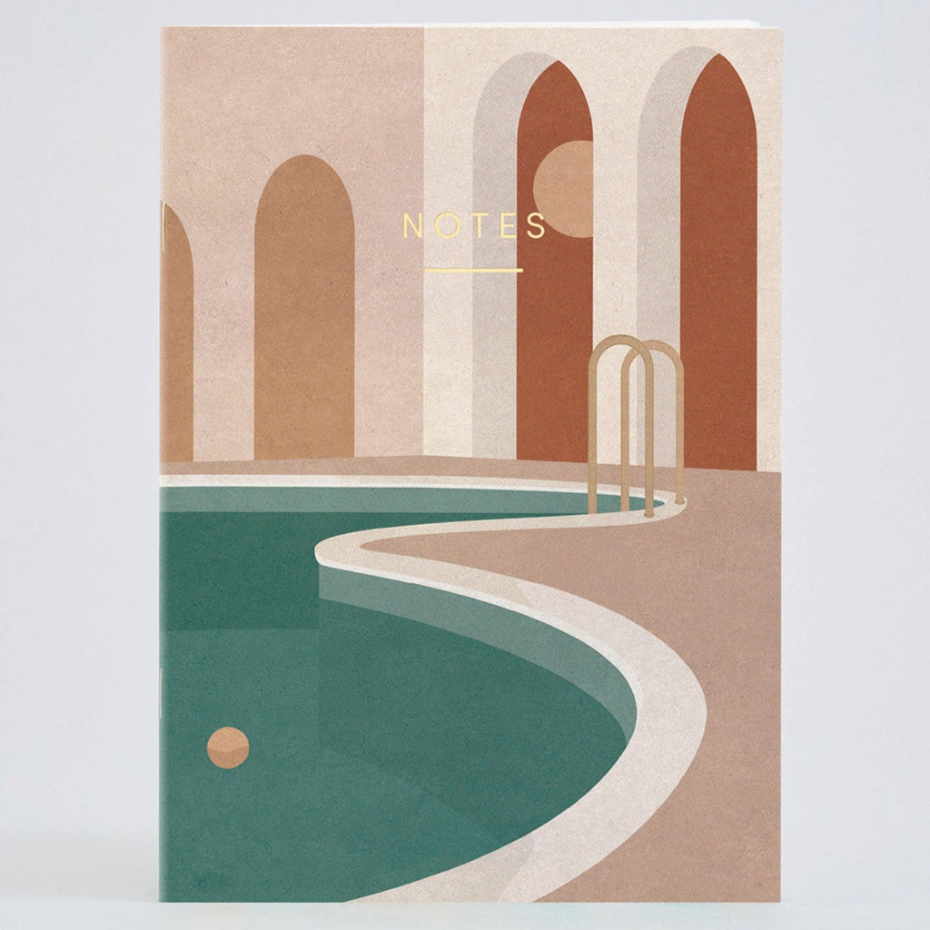 Pool With Arches Notebook*