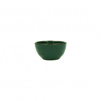 Brightly Coloured Ceramic Small Bowls Forest Green