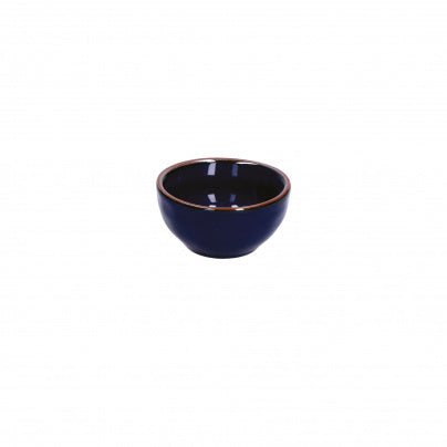 Brightly Coloured Ceramic Tiny Bowls Indigo Blue