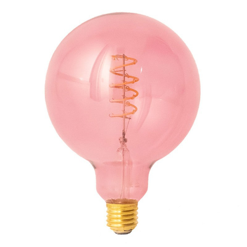 G125 Light Bulb, Pastel Line, Spiral Filament