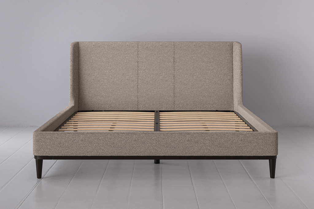 Swyft Bed 02 Super King - Sand Boucle Front
