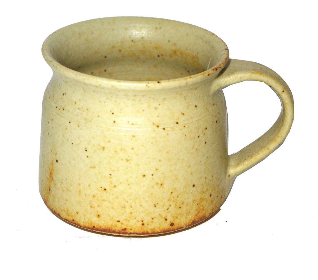 Hand Thrown Ceramic Espresso Mug Cream