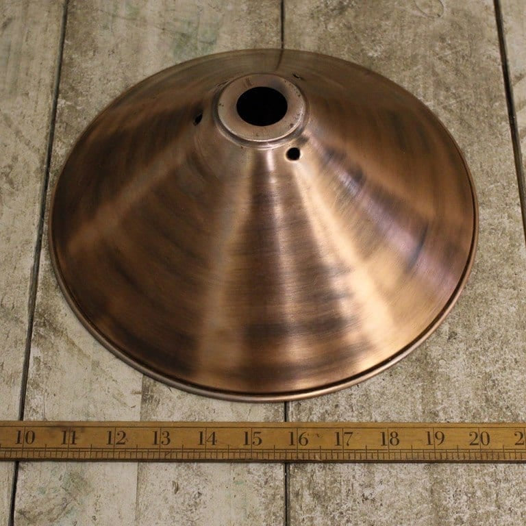 Pendantique Shade COOLIE Shallow antique Copper 265mm diameter