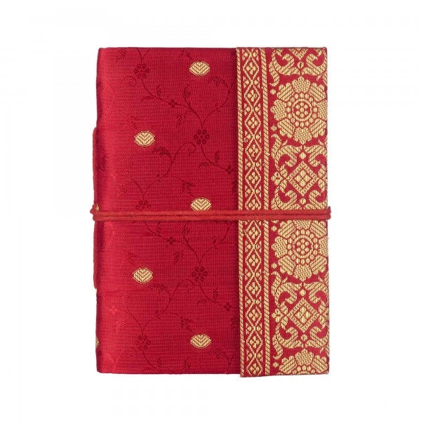 Medium Sari Notebook Red