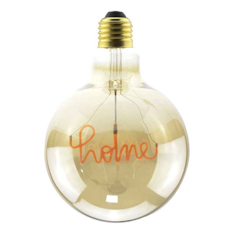LED Golden Globe G125 "Home" Light Bulb