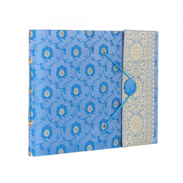 Medium Sari Photo Album Blue