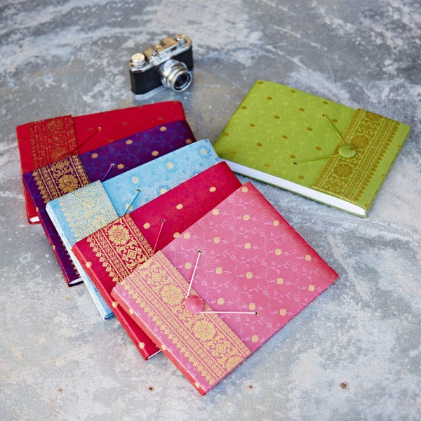 Medium Sari Photo Album All six colours