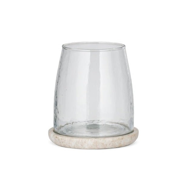 Sikkim Marble & Glass Tealight Holder