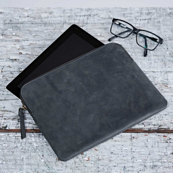 Buffalo Leather iPad Case Black