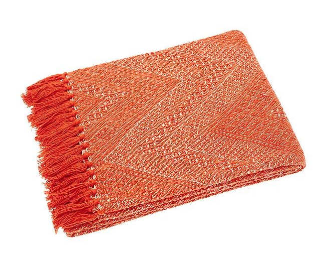 Terracotta Recycled Cotton Throw