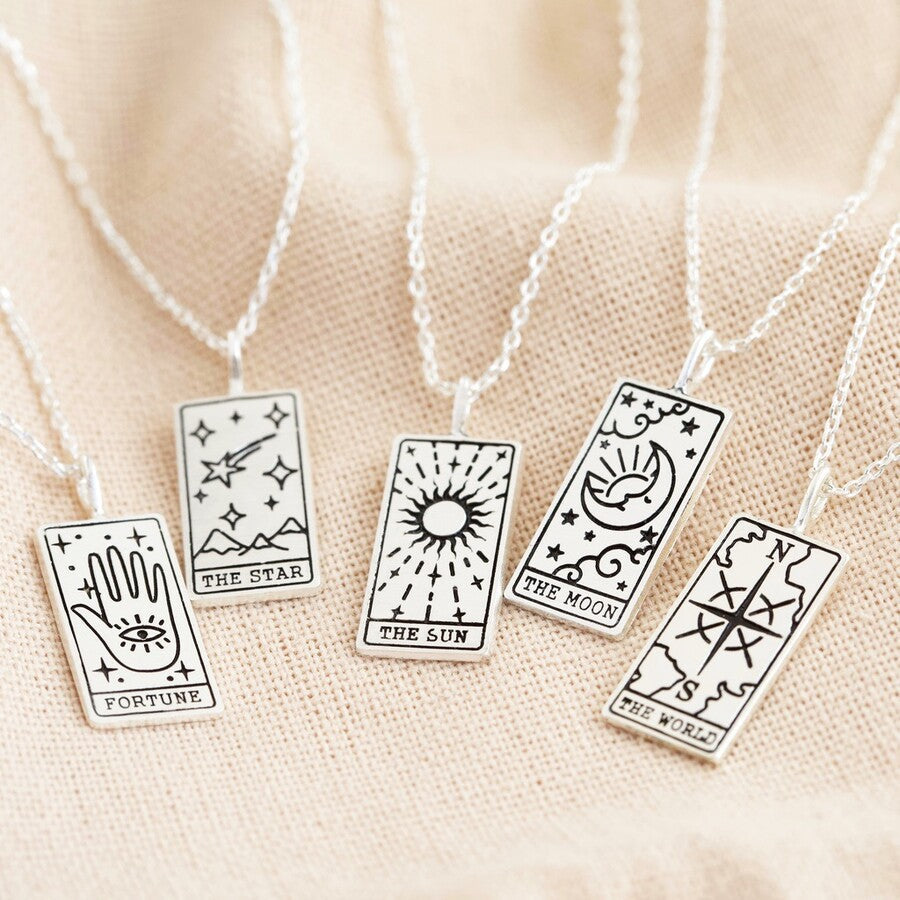 Tarot Card Range Pendant Necklaces by Lisa Angel