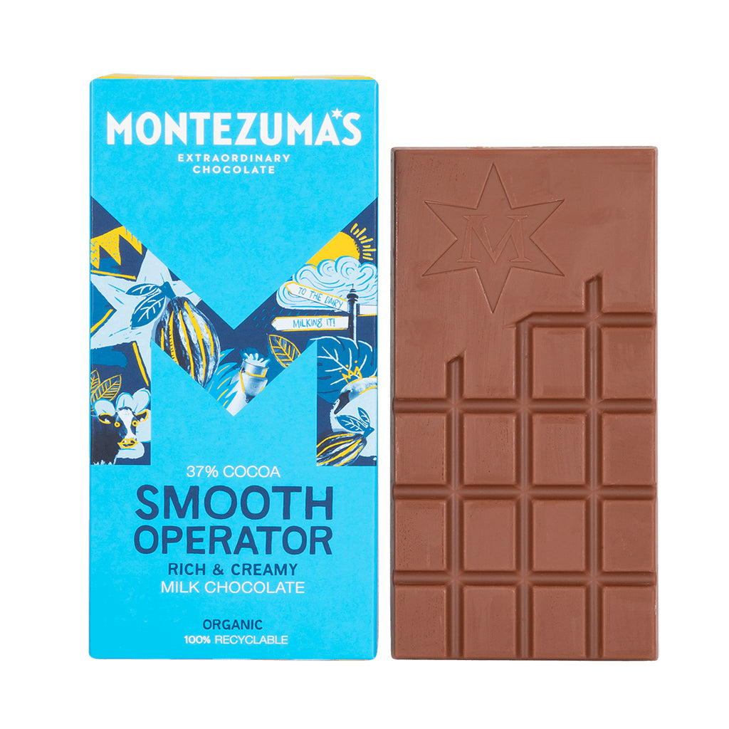 Organic Smooth Operator 37% Cocoa Milk Chocolate Bar