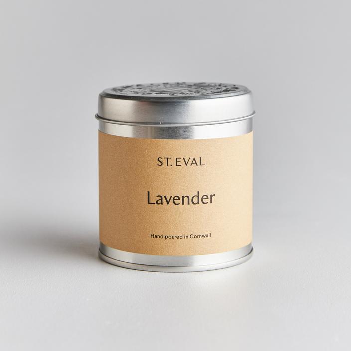 Tin Candle Lavender St Eval