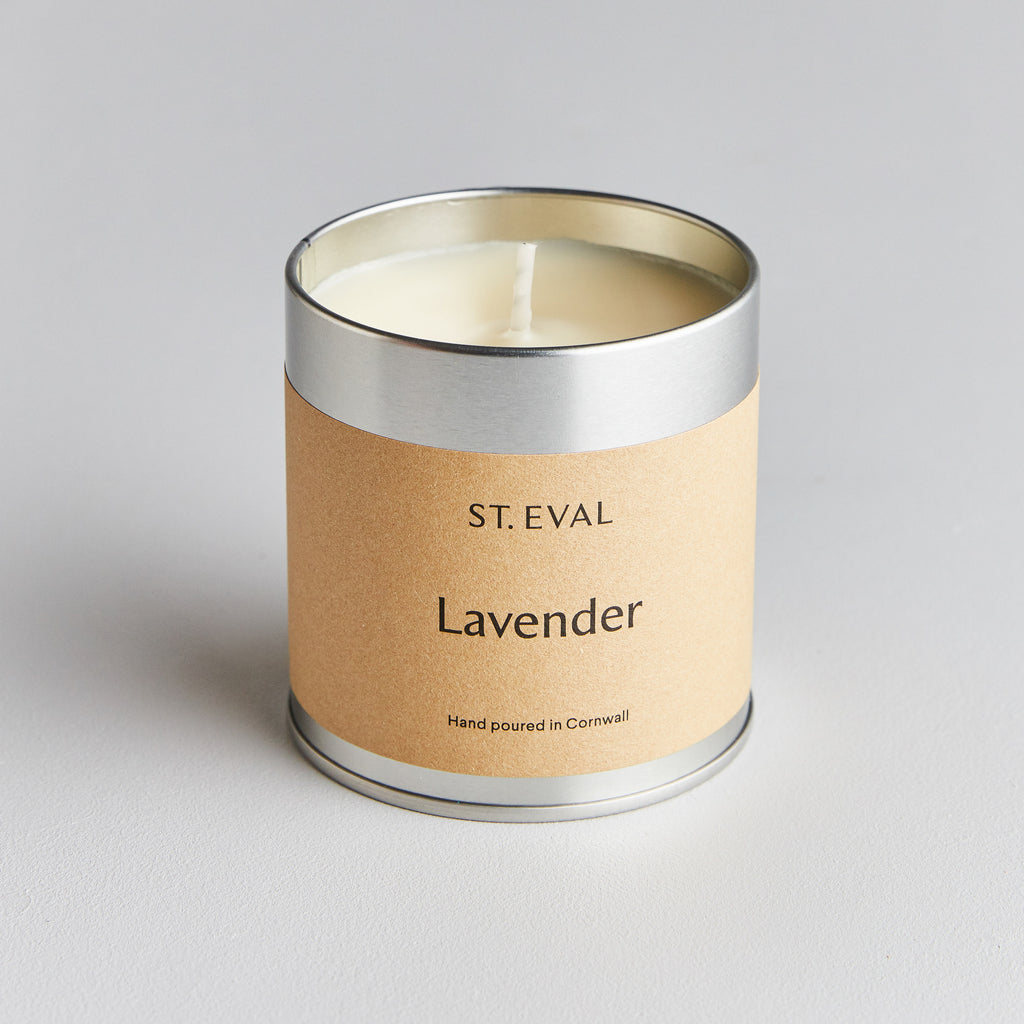 Tin Candle Lavender St Eval