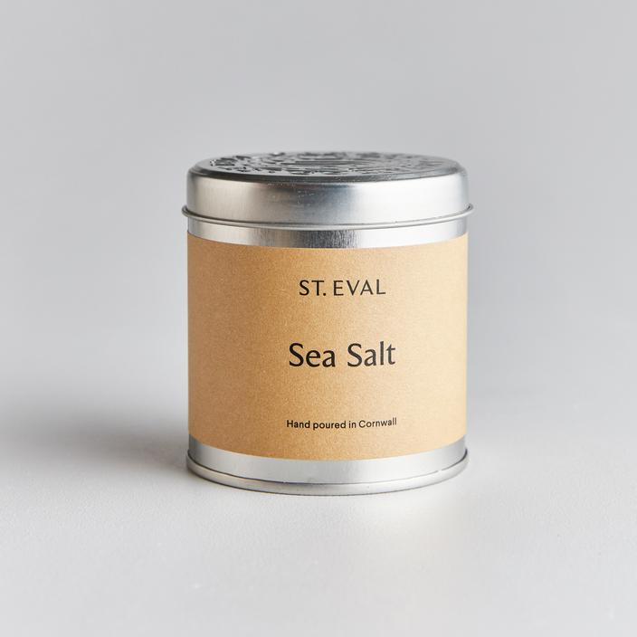 Tin Candle Sea Salt St Eval