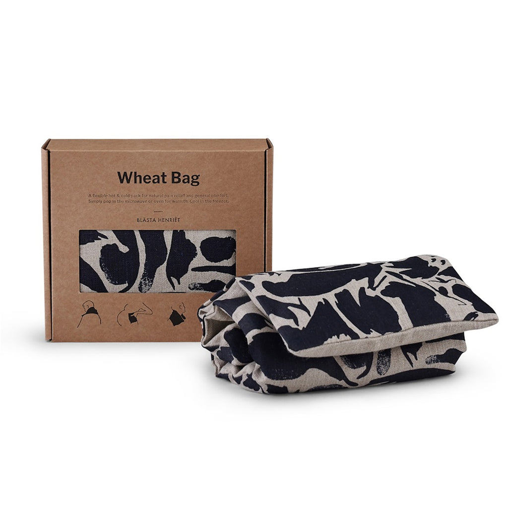 Linen Wheat Bag Creatures Navy